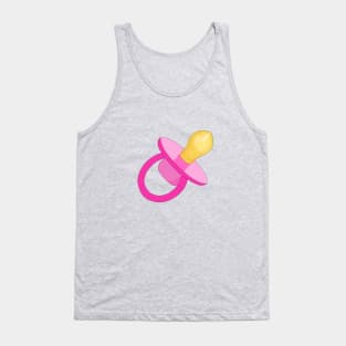 Pink Pacifier - Baby Pacifier - Pacifier Tank Top